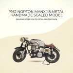 AJ120 1952 Norton Manx 1:8 Metal Handmade Scaled Model 